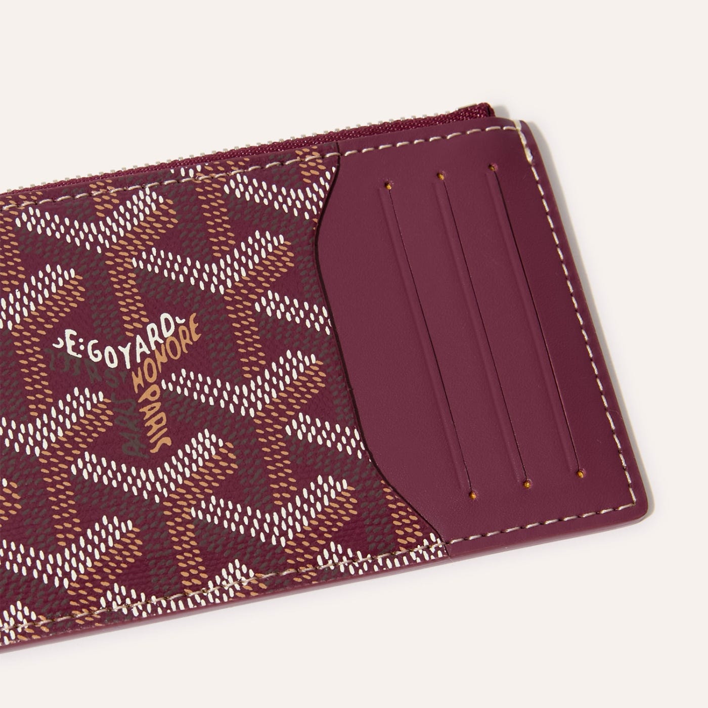 Bourbon zipped card holder - Image 3